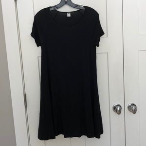 Black swing dress